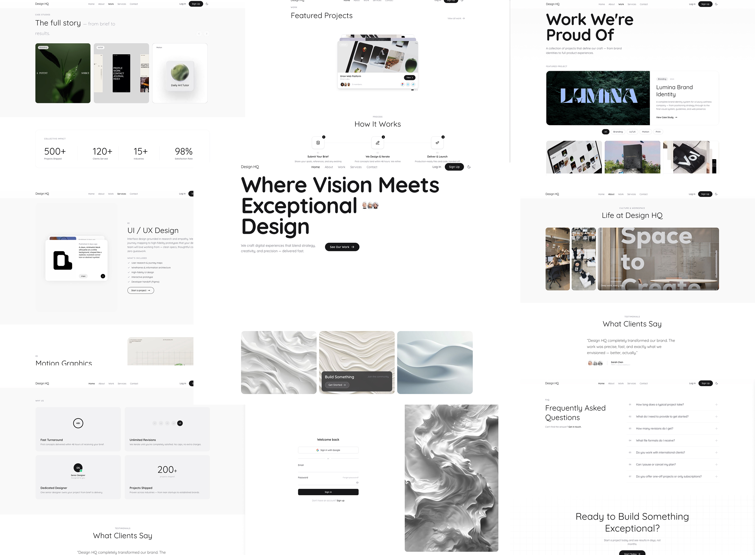 Design HQ — Studio Agency preview 1