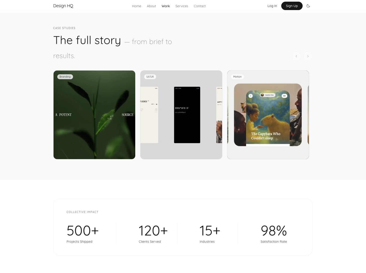 Design HQ — Studio Agency preview 5